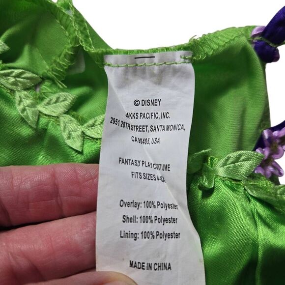 Disney Tinkerbell costume dress 4-6 - Picture 6 of 7